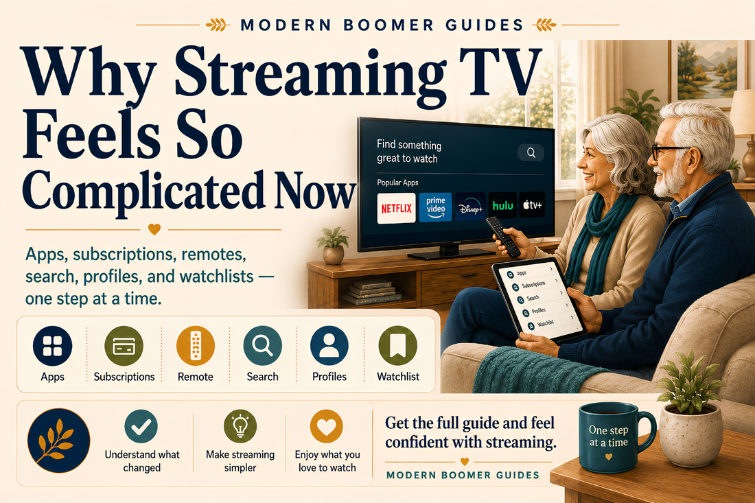 Why Streaming TV Feels So Complicated Now