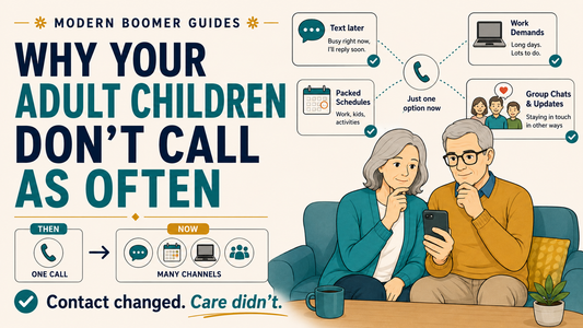 Why Your Adult Children Don’t Call as Often as You Expected