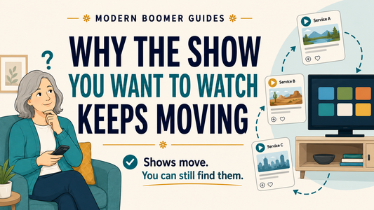 Why the Show You Want to Watch Keeps Moving