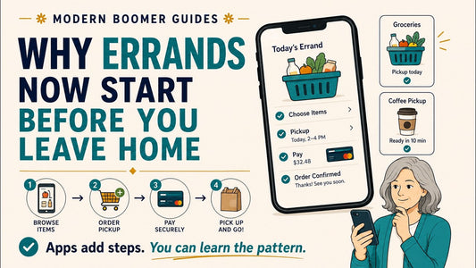 Everyday Errands Now Start Before You Leave Home