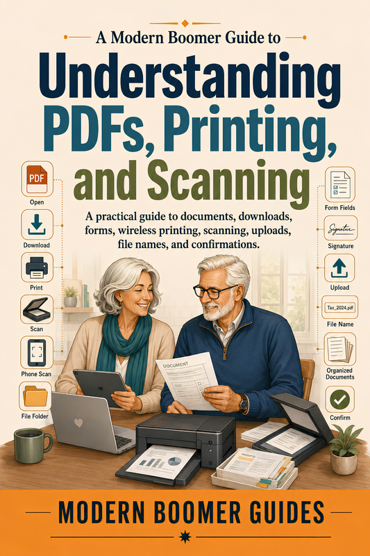 A Modern Boomer Guide to Understanding PDFs, Printing, and Scanning