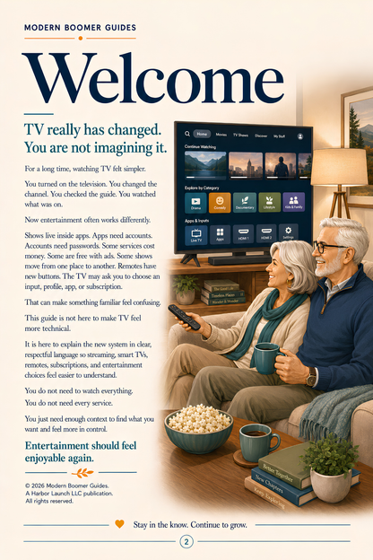 A Moder Boomer Guide to Understanding Streaming TV and Modern Entertainment