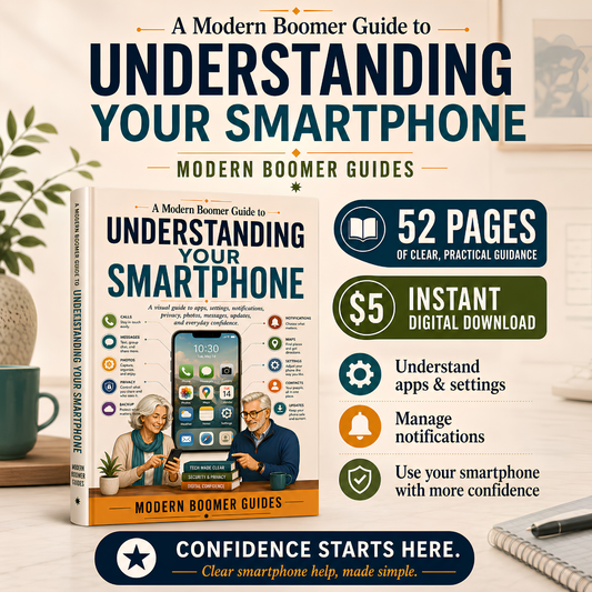 A Modern Boomer Guide to Understanding Your Smartphone